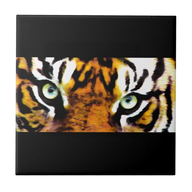 AZULEJO DE CERÁMICA TIGER'S OYE'S_ (Frente)
