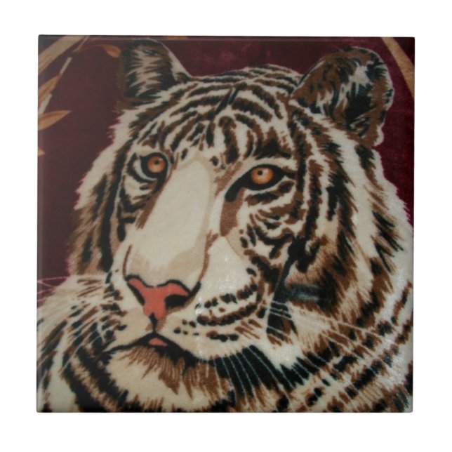 Azulejo De Cerámica Tigre (Frente)