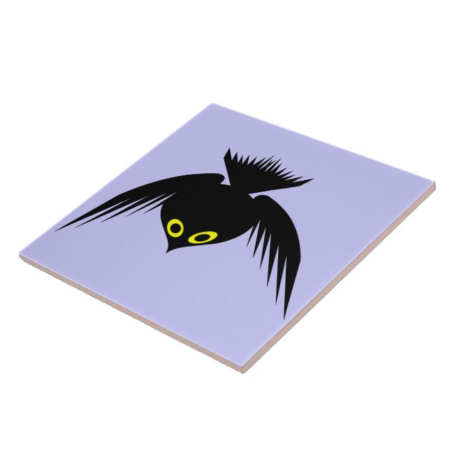 Azulejo De Cerámica Tile Crow (Lado)