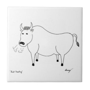 Azulejo De Cerámica Tile de arte folclórico