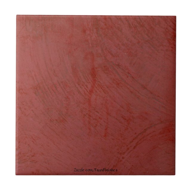 Azulejo De Cerámica Tile de cerámica de yeso rojo veneciano toscano (Frente)