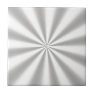 Azulejo De Cerámica Tile de cerámica Silver Starburst