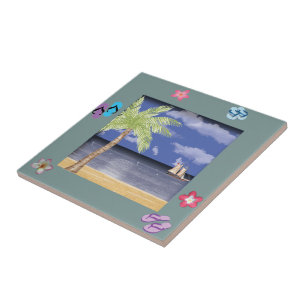 Azulejo De Cerámica Tile Diseñado Para La Playa