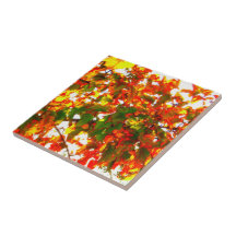 Tile/Trivet 'Fuego de Otoño'
