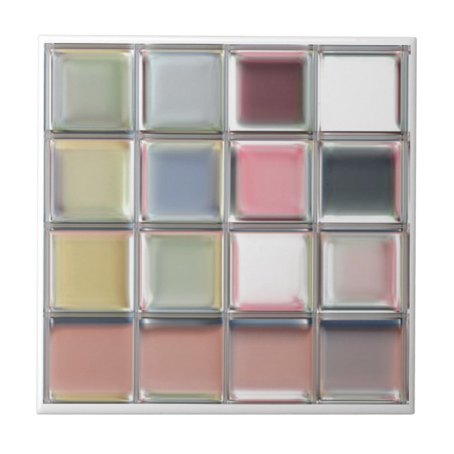 Azulejo De Cerámica Tinker Tile personalizable cerámica o trívet (Frente)