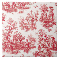 Toile Rojo Francés Country