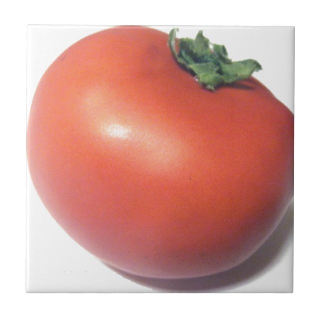 Azulejo De Cerámica Tomate Rojo (Frente)