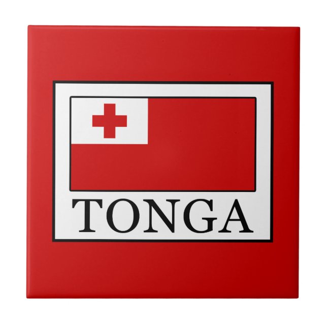 Azulejo De Cerámica Tonga (Frente)