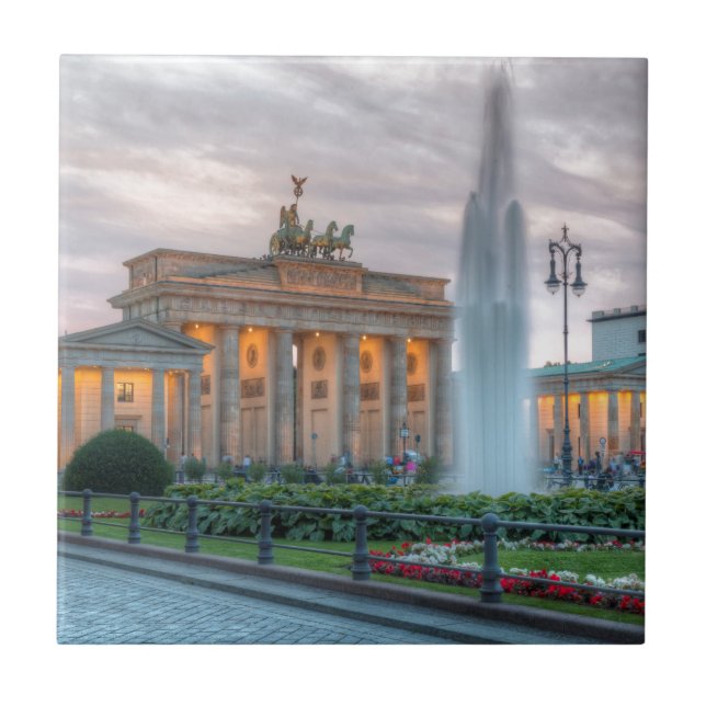 Azulejo De Cerámica Tor de Brandenburger (Frente)