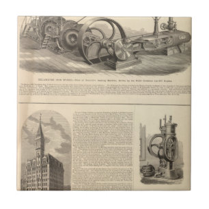 Azulejo De Cerámica Trabajos del hierro de Delamater