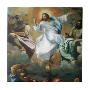 Azulejo De Cerámica Transfiguration_by_Lodovico_Carracci.