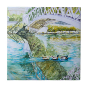 Azulejo De Cerámica Travesía del canal