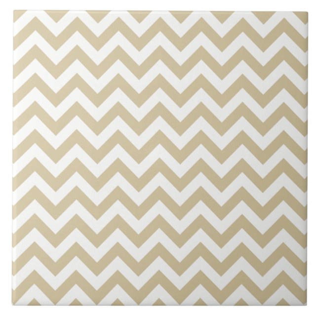 Azulejo De Cerámica Trendy Chevron Tile (Frente)