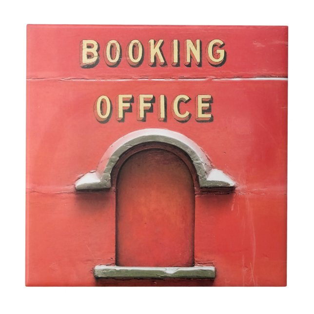 AZULEJO DE CERÁMICA TRENES DE VAPOR (Frente)