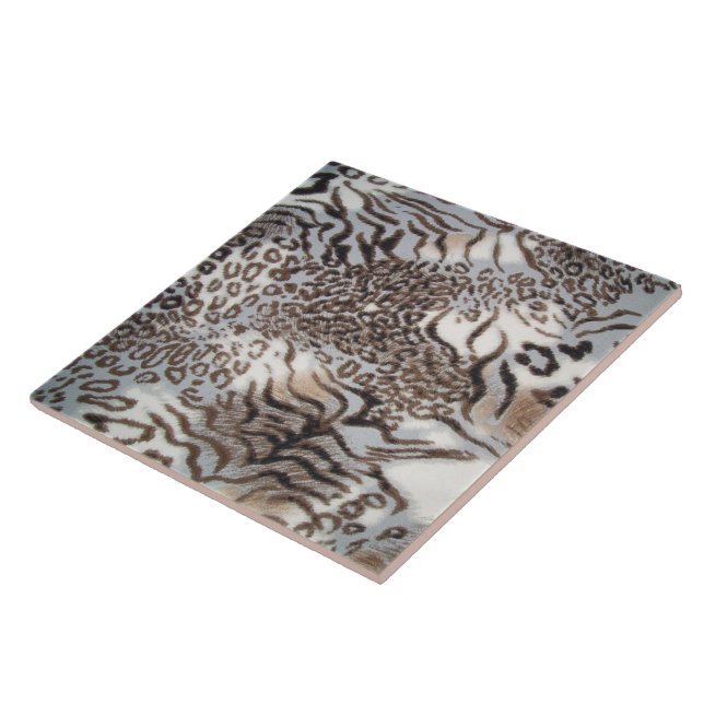 Azulejo De Cerámica Tres gatos (Lado)