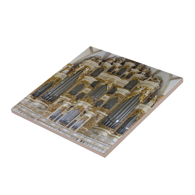 Azulejo De Cerámica Trivet del órgano de Merseburg (Lado)