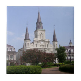 Azulejo De Cerámica Trivet Escena de Nueva Orleans 9