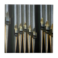 Tubos de órgano - tubos metalizado llanos