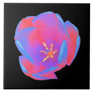 Azulejo De Cerámica Tulip Tile Fluorescente