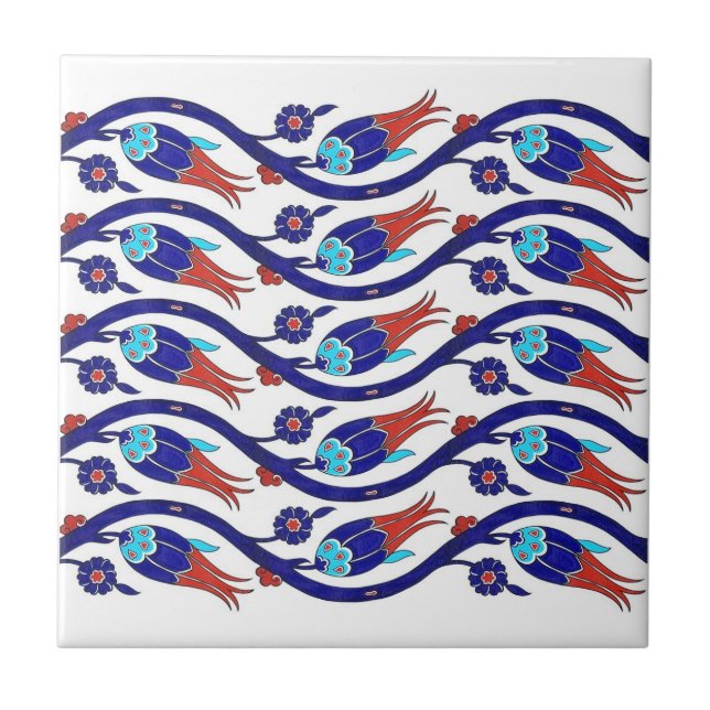 Azulejo De Cerámica túnica turca (Frente)