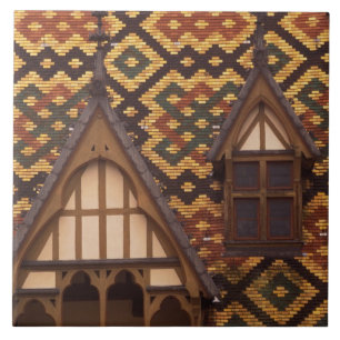 Azulejo De Cerámica UE, Francia, Borgoña, Côte d'Or, Beaune. Enlosado