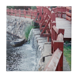 Azulejo De Cerámica Un bote para curadores