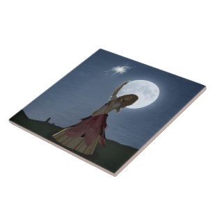 Azulejo De Cerámica Un deseo de hacerse realidad