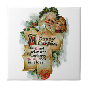 Azulejo De Cerámica Un Navidad feliz