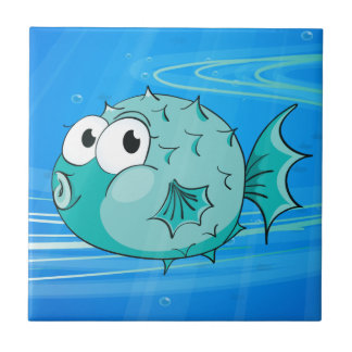 Azulejo De Cerámica un pescado