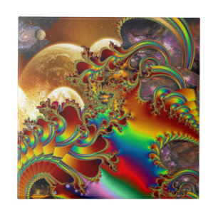 Azulejo De Cerámica Un viaje al infinito