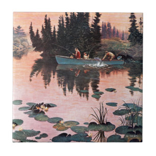 Azulejo De Cerámica Una captura fina de Juan Clymer