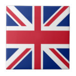 Azulejo De Cerámica Union Jack - Bandera del Reino Unido<br><div class="desc">Bandera del Reino Unido.  El Reino Unido de Gran Bretaña e Irlanda del Norte utiliza como bandera nacional la bandera real conocida como la bandera de la Unión o la bandera de la Unión (a pesar de la creencia popular,  ambos términos son técnicamente correctos).</div>