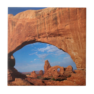 Azulejo De Cerámica Utah, Parque Nacional Arches, Turret Arch 3