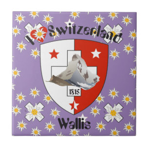 Azulejo De Cerámica Valais, Wallis Suiza baldosa/