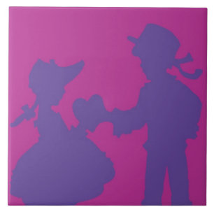 Azulejo De Cerámica <Valentine> por el minero de Steve