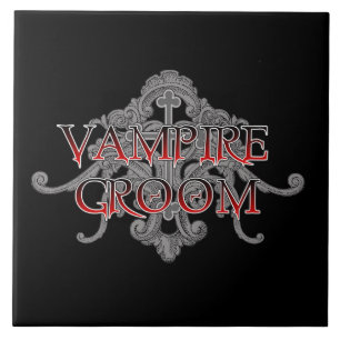Azulejo De Cerámica Vampire Groom