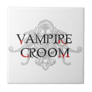 Azulejo De Cerámica Vampire Groom Tile
