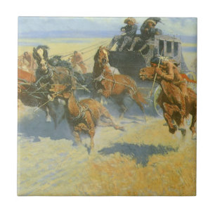 Azulejo De Cerámica Vaqueiro Antiguo, Derribando al Líder Nocturno, Re