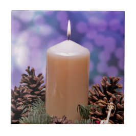 Azulejo De Cerámica velas de navidades