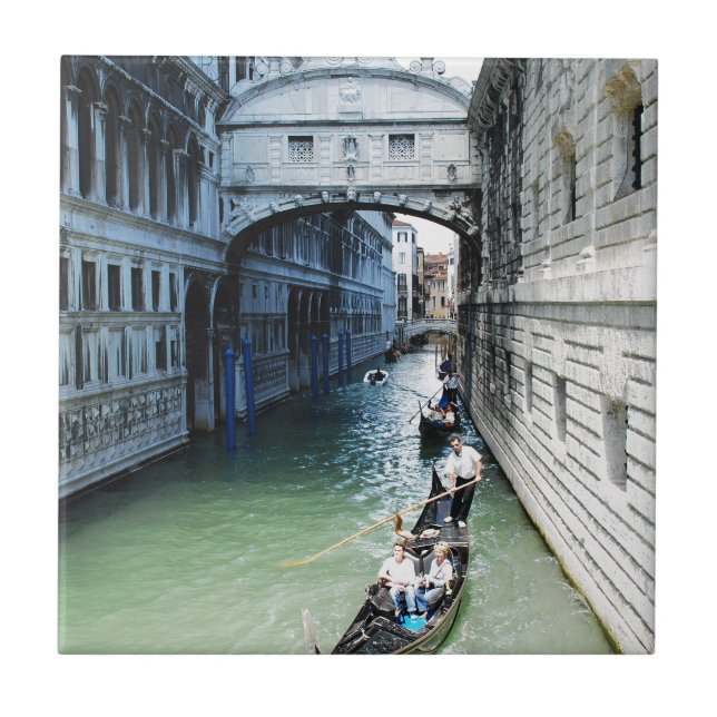 Azulejo De Cerámica Venecia, Italia (Frente)