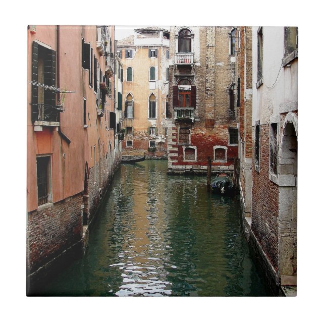 Azulejo De Cerámica Venecia, Italia (Frente)