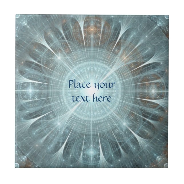 Azulejo De Cerámica Ventana Catedral de navidades (Frente)