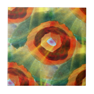 Azulejo De Cerámica verde del agua del extracto de la textura del