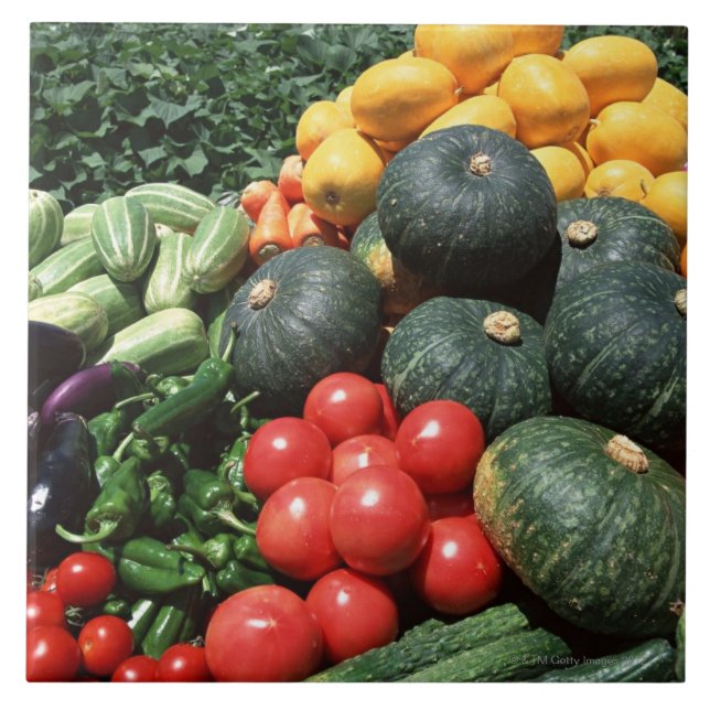 Azulejo De Cerámica Verduras 2 (Frente)