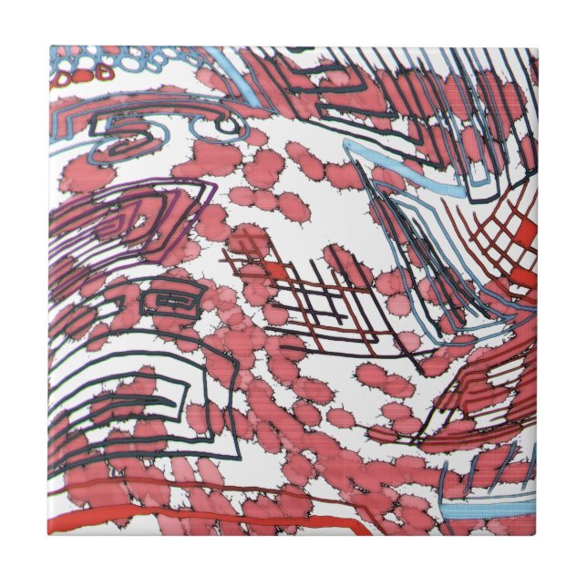 Azulejo De Cerámica Vestido (Frente)