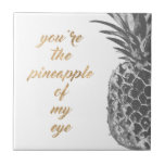 Azulejo De Cerámica Vida de piña II<br><div class="desc">Pineapple Life II de Studio W</div>