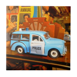Azulejo De Cerámica Vida útil con Panda Car