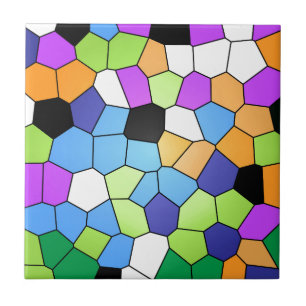 Azulejo De Cerámica Vidrio manchado