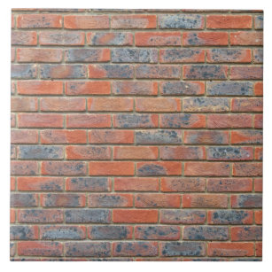 Azulejos Ladrillo Rojo | Zazzle.es