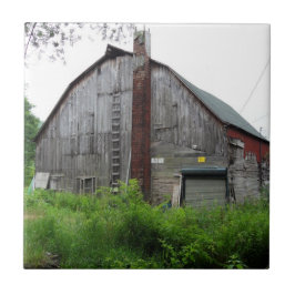Azulejo De Cerámica Viejo mosaico de granero
